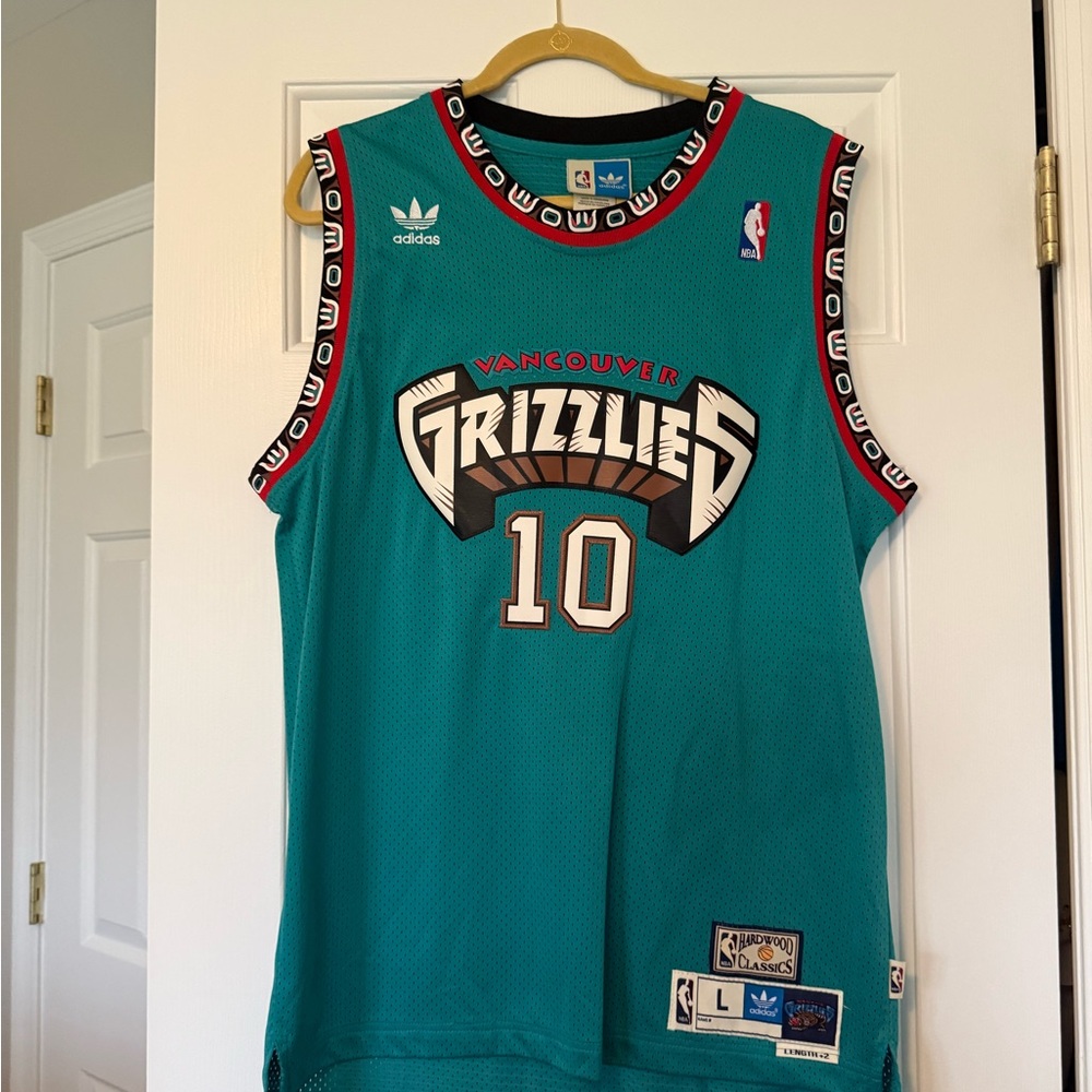 Adidas Teal Grizzlies Basketball Jersey